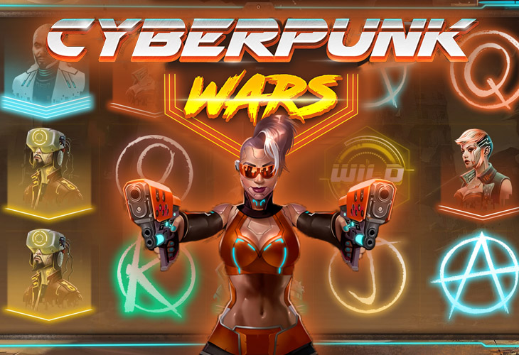 Cyberpunk Wars - Woohoo slot at Vox Kasyno Casino