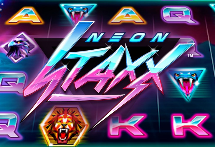 Neon Staxx - NetEnt slot at Vox Kasyno Casino