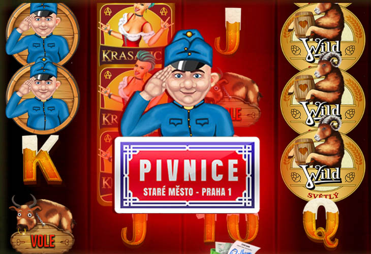 Pivnice - 5MEN slot at Vox Kasyno Casino